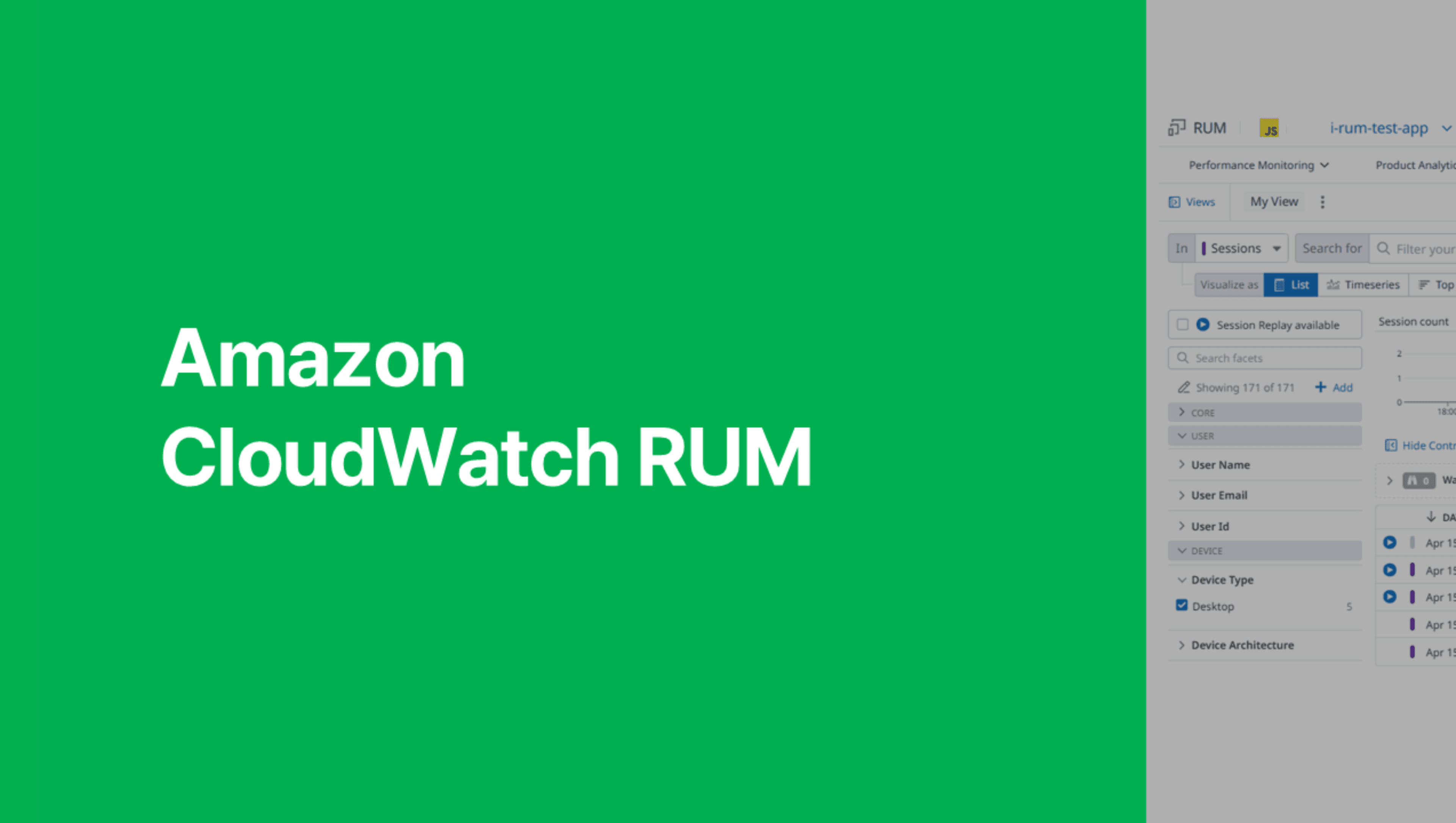 Amazon CloudWatch RUM